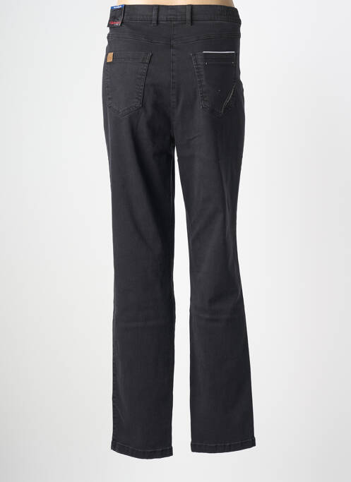 Jeans coupe droite stretch taille normale noir TONI femme