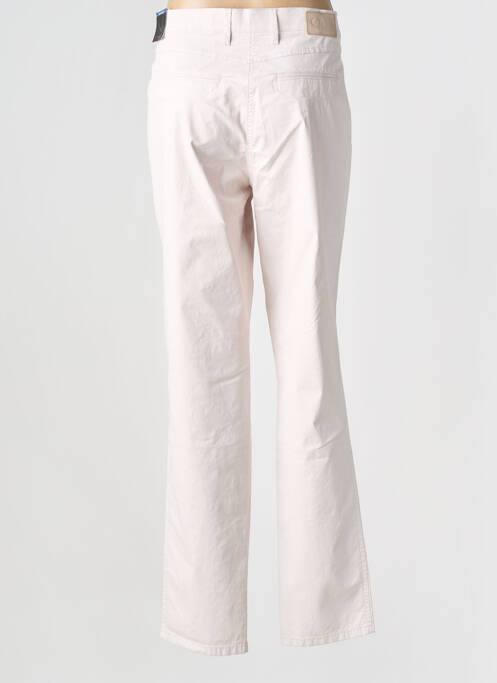 Pantalon droit stretch taille normale beige TONI femme