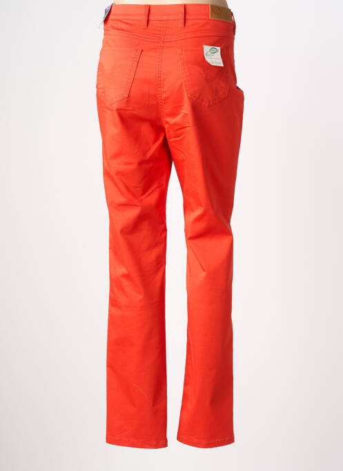 Pantalon droit stretch taille normale rouge TONI femme