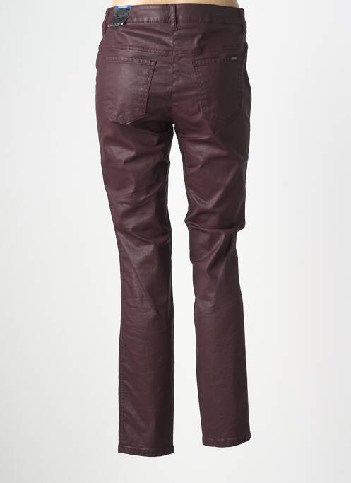 Pantalon slim stretch taille normale violet TONI femme