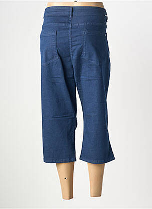 Pantacourt coupe droite bleu DIANE LAURY femme