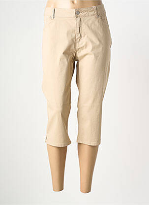 Pantacourt poches beige C'EST BEAU LA VIE femme