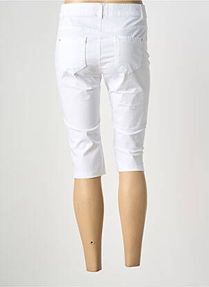 Pantacourt poches blanc C'EST BEAU LA VIE femme