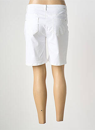 Bermuda coupe droite blanc DIANE LAURY femme