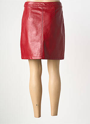 Jupe courte poches rouge C'EST BEAU LA VIE femme