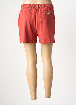 Short coupe droite rouge C'EST BEAU LA VIE femme