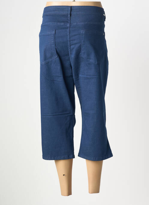 Pantacourt coupe droite bleu DIANE LAURY femme