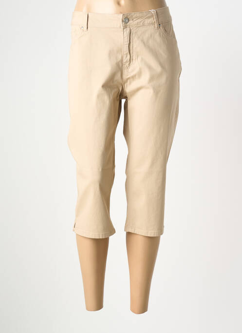 Pantacourt poches beige C'EST BEAU LA VIE femme