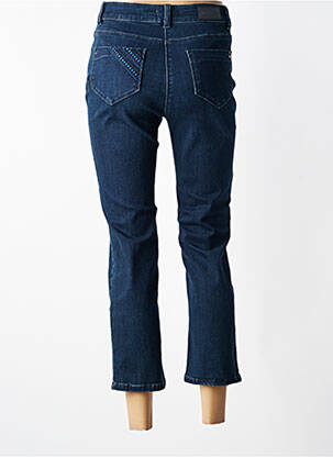 Pantacourt stretch taille normale bleu DIANE LAURY femme