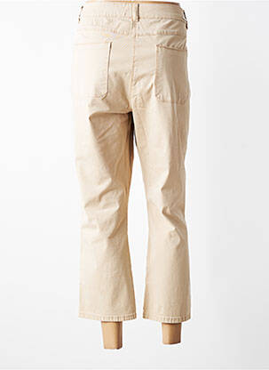 Pantacourt taille normale taille normale beige DIANE LAURY femme
