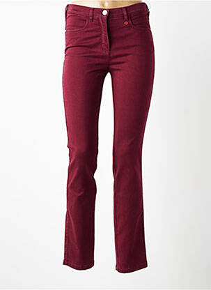 Pantalon slim stretch taille normale violet TONI femme