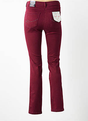 Pantalon slim stretch taille normale violet TONI femme