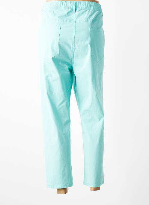 Pantalon 7/8 stretch taille normale bleu PLURIELLES femme
