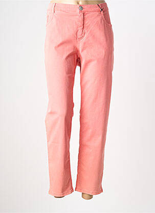 Jeans coupe slim tissage brut taille normale rose STARK femme