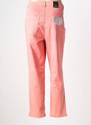 Jeans coupe slim tissage brut taille normale rose STARK femme