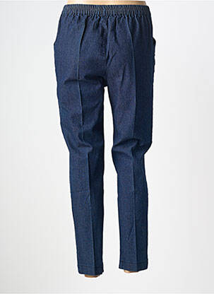Pantacourt stretch taille normale bleu PLURIELLES femme