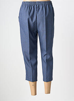 Pantacourt stretch taille normale bleu PLURIELLES femme