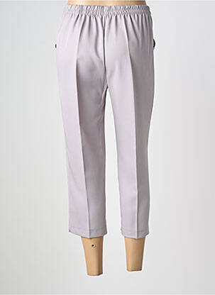 Pantacourt stretch taille normale gris PLURIELLES femme