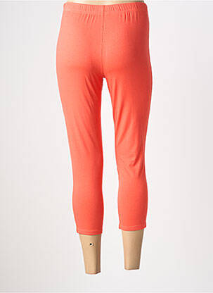 Legging tissage jersey taille normale orange PLURIELLES femme