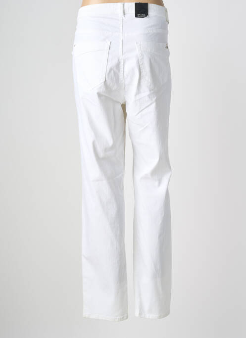 Jeans coupe slim tissage brut taille normale blanc STARK femme