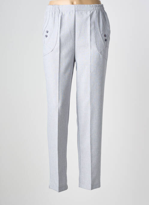 Pantalon slim taille élastique taille normale gris PLURIELLES femme