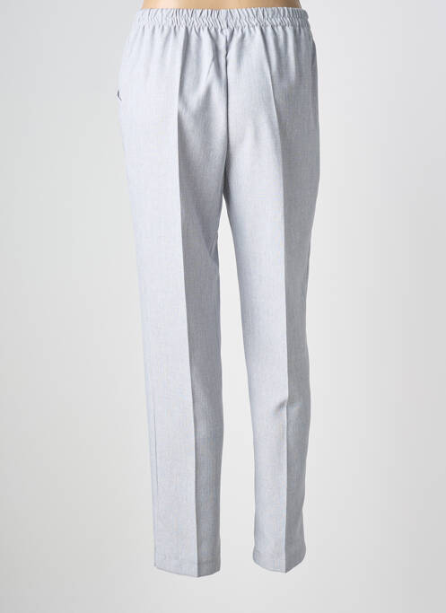 Pantalon slim taille élastique taille normale gris PLURIELLES femme