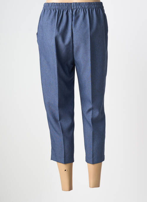 Pantacourt stretch taille normale bleu PLURIELLES femme