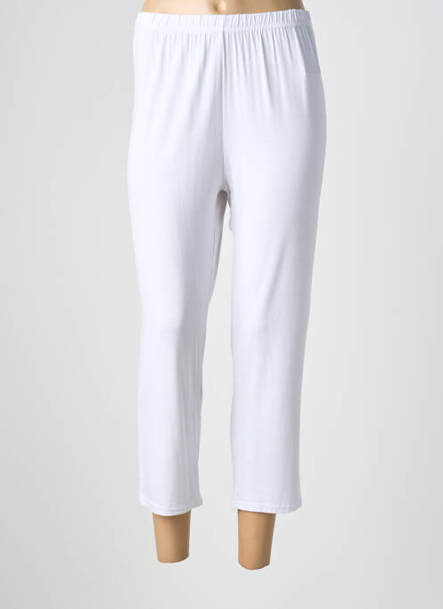 Legging tissage jersey taille normale blanc PLURIELLES femme