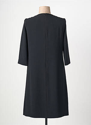 Robe mi-longue manches 3/4 manches 3/4 noir GERARD DAREL femme