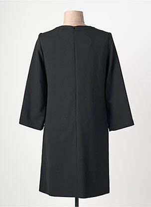 Robe mi-longue manches longues manches longues noir GERARD DAREL femme