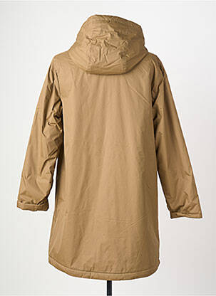 Parka fermeture zippée sur le devant a capuche marron ESCANDELLE femme
