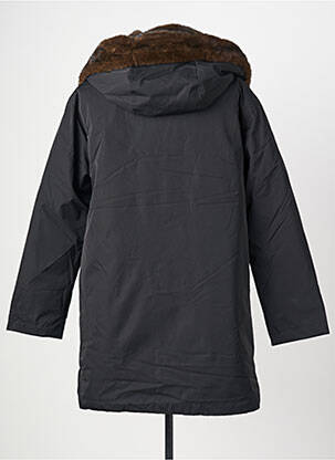 Parka fermeture zippée sur le devant a capuche noir ESCANDELLE femme