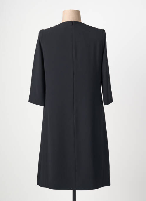 Robe mi-longue manches 3/4 manches 3/4 noir GERARD DAREL femme