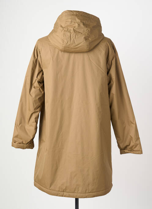Parka fermeture zippée sur le devant a capuche marron ESCANDELLE femme