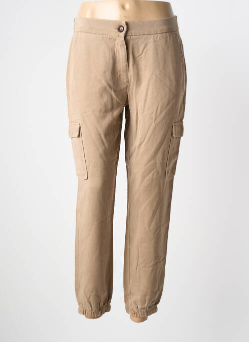 Pantalon cargo poches beige LCDN femme