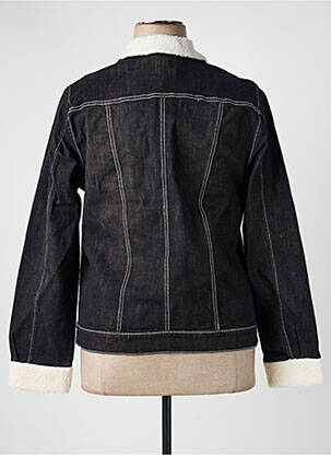 Veste casual coupe droite noir SHEEGO femme