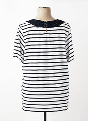 T-shirt coupe droite manches courtes noir SHEEGO femme