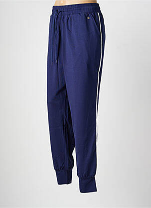 Jogging stretch taille normale bleu SHEEGO femme