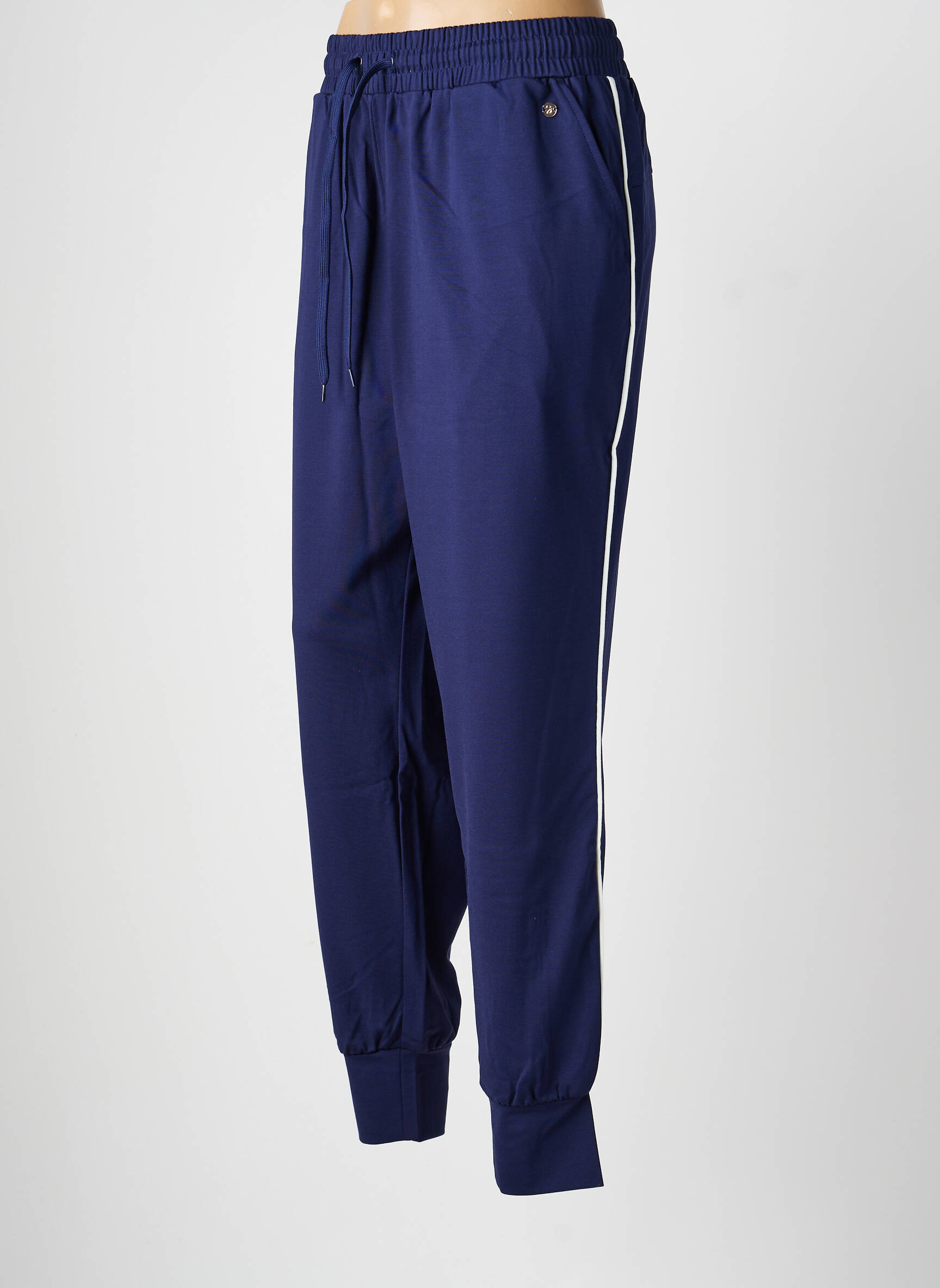Jogging stretch taille normale bleu SHEEGO femme