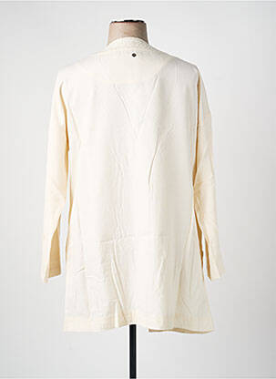 Veste casual coupe cintrée beige SHEEGO femme