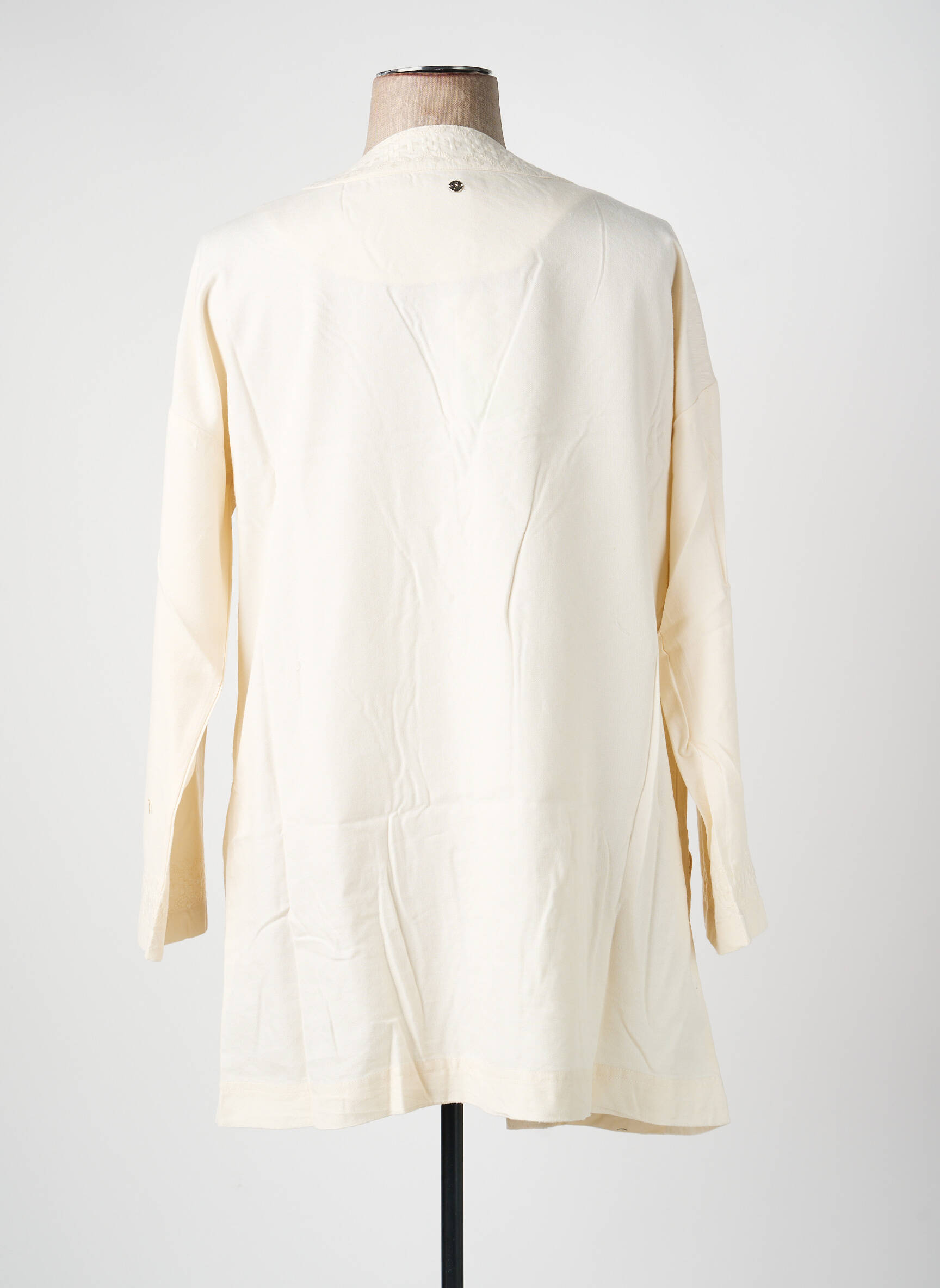 Veste casual coupe cintrée beige SHEEGO femme