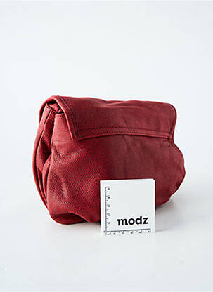 Sac doublure textile forme rectangulaire rouge NAT & NIN femme