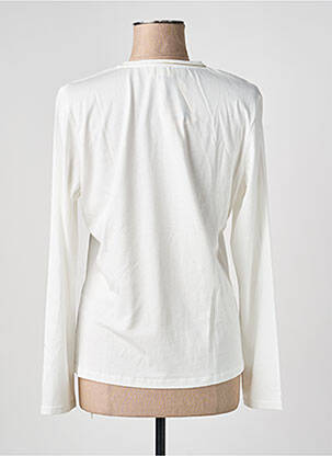 T-shirt manches longues manches longues blanc JULIE GUERLANDE femme