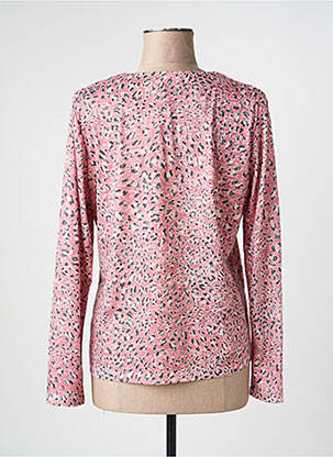 T-shirt manches longues manches longues rose JULIE GUERLANDE femme