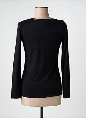 T-shirt manches longues manches longues noir JULIE GUERLANDE femme