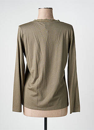 T-shirt manches longues manches longues vert JULIE GUERLANDE femme
