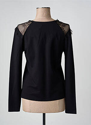 Top stretch manches longues noir JULIE GUERLANDE femme