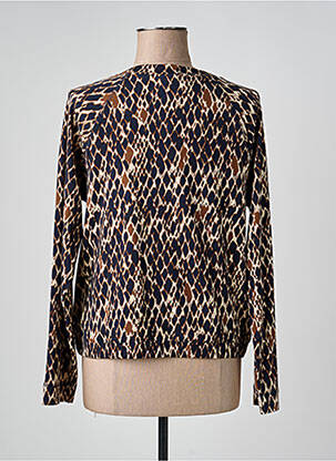 Veste casual col rond marron BETTY BARCLAY femme