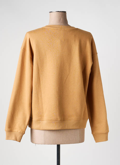 Sweat-shirt manches longues manches longues marron C'EST BEAU LA VIE femme