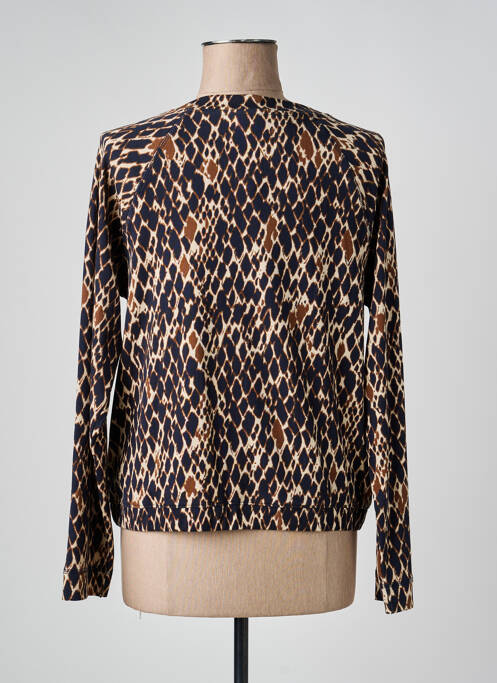 Veste casual col rond marron BETTY BARCLAY femme
